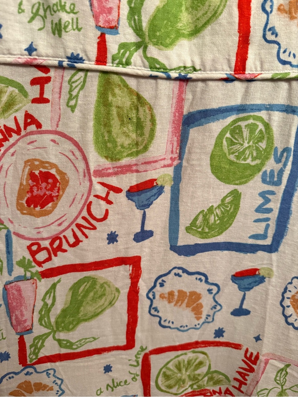 Brunch & Cocktail Novelty Print Tiered Maxi Dress tomato girl whimsical coastal - Picture 5 of 8